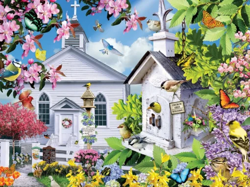 Sunsout - 35038 - Time for Church (Lori Schory) - 1000 Piece