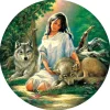 Sunsout - 21841 - Trusted Friends (Russ Docken) - 500 Piece Circular