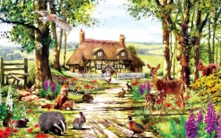 Sunsout - 37344 - Wildlife Study - 300 Piece