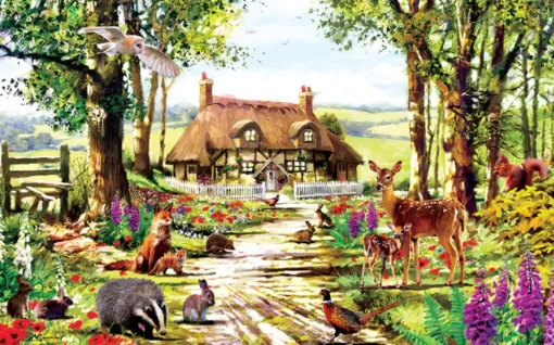 Sunsout - 37344 - Wildlife Study - 300 Piece