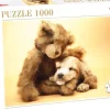 Tactic - 40912 - Puppy and a Teddy Bear - 1000 Piece