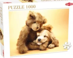 Tactic - 40912 - Puppy and a Teddy Bear - 1000 Piece