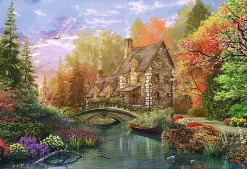 Trefl - 26136 - Cottage by the Lake (Dominic Davison) - 1500 Piece
