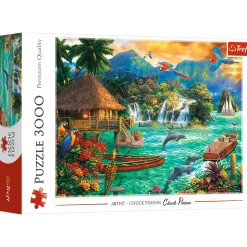 Trefl - 33072 - Island Life (Chuck Pinson) - 3000 Piece