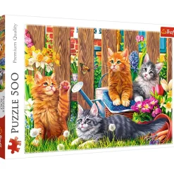 Trefl - 37326 - Kittens in the Garden - 500 Piece