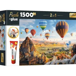 Trefl - 26177 - Mysterious Cappadocia - 1500 Piece Includes Puzzle Glue