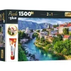 Trefl - 26176 - Old Town of Mostar - 1500 Piece includes Puzzle Glue