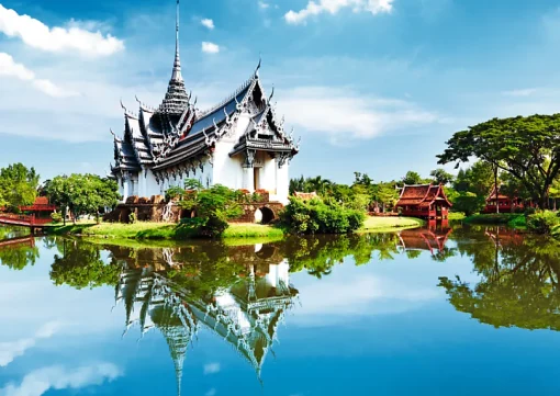 Trefl - 10437 - Sanphet Prasat Palace Thailand - 1000 Piece