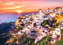Trefl - 10435 - Sunset Over Santorini - 1000 Piece