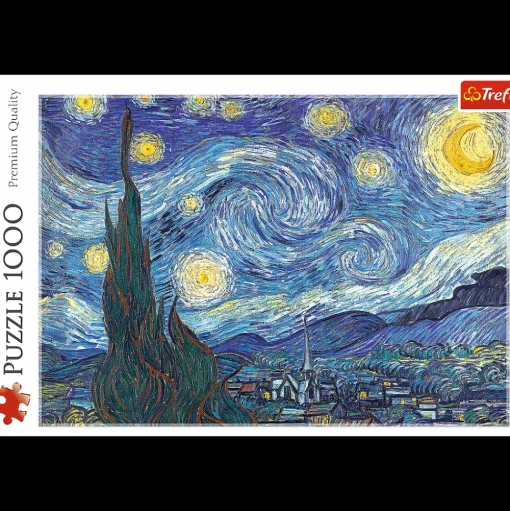 Trefl - 10560 - The Starry Night (Vincent Van Gogh) - 1000 Piece