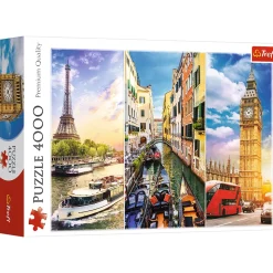 Trefl - 45009 - Trip Around Europe - 4000 Piece