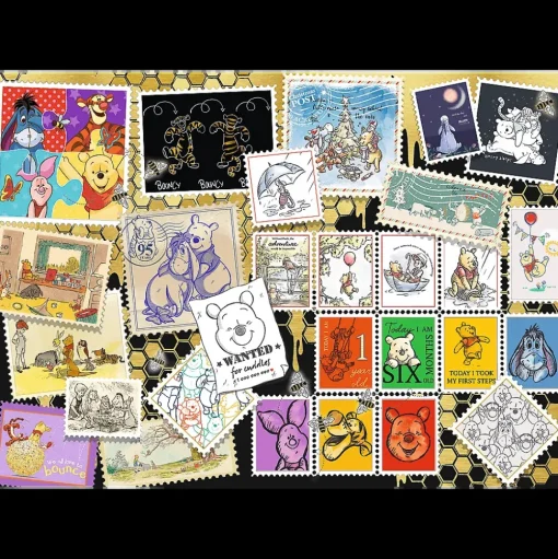 Trefl - 10667 - Winnie the Pooh Collection - 1000 Piece