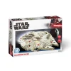 University Games - U08559 - Star Wars - Millennium Falcon - 216 Piece 3D Puzzle (Cardstock Modelling Kit)