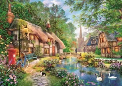 Wentworth - 991702 - Cottageway Lane (Dominic Davison) - 1000 Piece Wooden