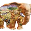 Wentworth - 561906 - Elephant Savanna (Adrian Chesterman) - 250 Piece Wooden