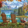 White Mountain - 1977 - Mountain Paradise (Steve Crisp) - 1000 Piece