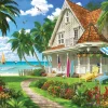 White Mountain - 1543 - Beach House (Dominic Davison) - 1000 Piece