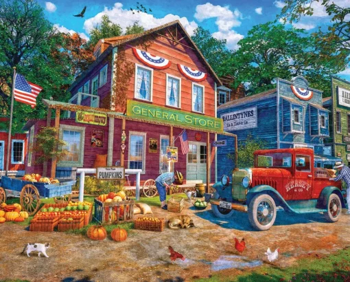 White Mountain - 1595 - Country store (Dominic Davison) - 1000 Piece