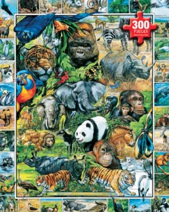 White Mountain - 1024 - Endangered Species (Ernest O. Brown) - 300 Large Pieces