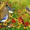 White Mountain - 523 - Fall Feast (Jane Maday) - 1000piece