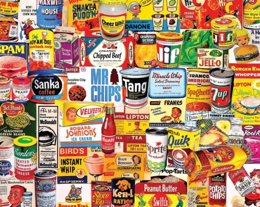White Mountain - 1599 - Foods We Loved (Charlie Girard) - 1000 Piece