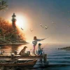 White Mountain - 518 - From Sea to Shining Sea (Terry Redlin) - 1000piece