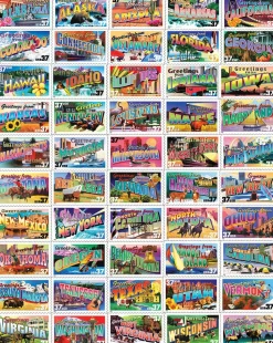 White Mountain - 1518 - Greetings from America - 1000 Piece
