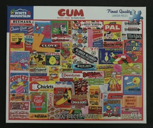 White Mountain - 1612 - Gum (Charlie Girard) - 1000 Piece