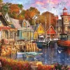 White Mountain - 1418 - Harbor Evening (Dominic Davison) - 1000 Piece