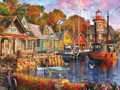 White Mountain - 1418 - Harbor Evening (Dominic Davison) - 1000 Piece