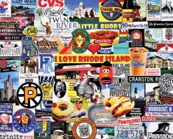 White Mountain - 1719 - I Love Rhode Island (Charlie Girard) - 1000 Piece