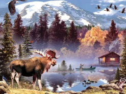 White Mountain - 416 - Moose Pond (Howard Robinson) - 550piece