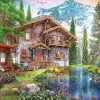 White Mountain - 1743 - Mountain Chalet (Dominic Davison) - 1000 Piece