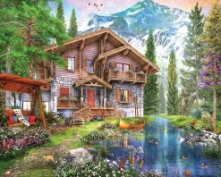 White Mountain - 1743 - Mountain Chalet (Dominic Davison) - 1000 Piece