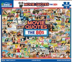 White Mountain - 1961 - Movie Quotes The 80`s (James Mellett) - 1000 Piece