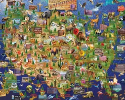 White Mountain - 1976 - National Parks of America (Adrian Chesterman) - 1000 Piece