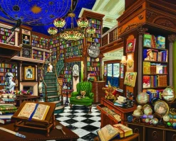 White Mountain - 1526 - Rare Book Store (Joelle McIntyre) - 1000 Piece
