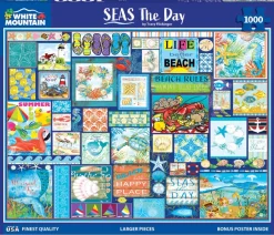White Mountain - 1912 - Seas the Day (Tracy Flickinger) - 1000 Piece