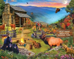 White Mountain - 1904 - Smoky Mountains National Park (David Maclean) - 1000 Piece