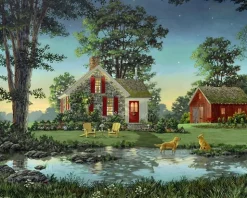 White Mountain - 654 - Summer Gold (Fred Swan) - 1000piece