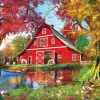 White Mountain - 1625 - Sunny Barn (Dominic Davison) - 1000 Piece