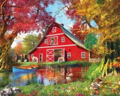 White Mountain - 1625 - Sunny Barn (Dominic Davison) - 1000 Piece