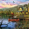 White Mountain - 1416 - Sunset Cabin (Dominic Davison) - 500 Piece