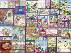 White Mountain - 1913 - The Birds (Tracy Flickinger) - 500 Larger Pieces
