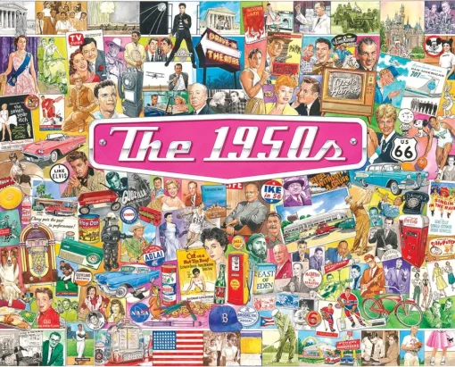White Mountain - 1536 - The 1950`s (James Mellett) - 1000 Piece
