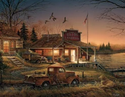 White Mountain - 647 - Total Comfort (Terry Redlin) - 1000piece
