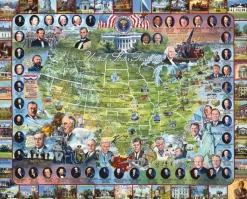 White Mountain - 549 - United States Presidents 2021 (Randy Green) - 1000 Piece