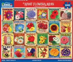 White Mountain - 1967 - What Flowers Mean (Steve & Lori Cameron) - 1000 Piece