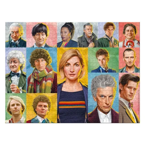 Winning Moves - 01315 - Dr Who - The Docters - 1000 Piece