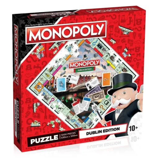 Winning Moves - 42369 - Monopoly - Dublin Edition - Jigsaw Puzzle - 1000 Piece